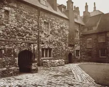 Charterhouse - Washhouse Court, c1880. Creator: Henry Dixon & Son