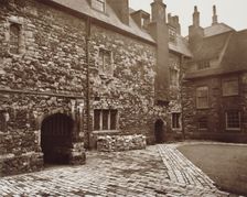 Charterhouse - Washhouse Court, c1880. Creator: Henry Dixon & Son