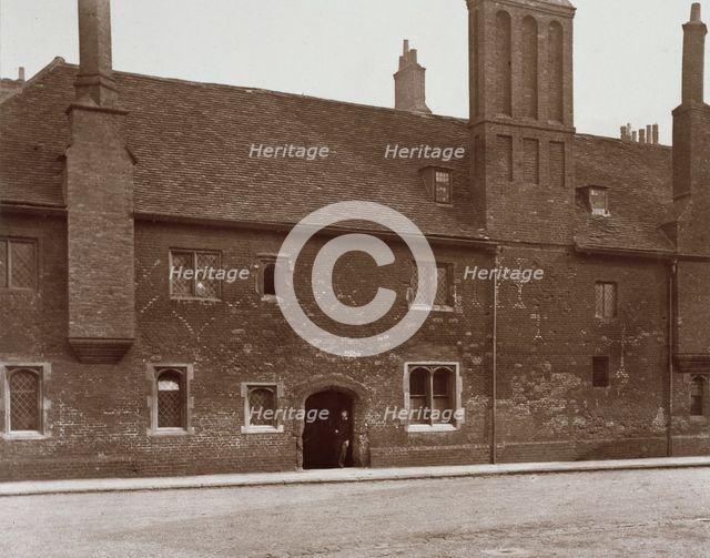 Charterhouse - Washhouse Court, exterior, c1880. Creator: Henry Dixon & Son.