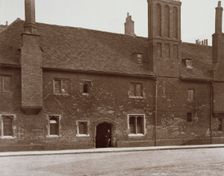 Charterhouse - Washhouse Court, exterior, c1880. Creator: Henry Dixon & Son