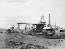 Charters Towers Brilliant G M Coy mine, 1894. Creator: Poul C Poulsen