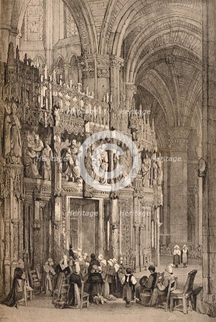 'Chartres', c1820 (1915). Artist: Samuel Prout.