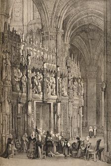 Chartres c1820 (1915). Artist: Samuel Prout