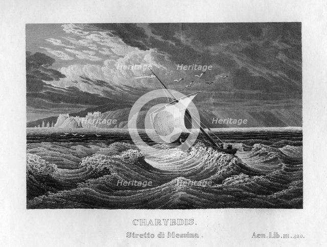 Charybdis, c1833. Creator: Unknown.