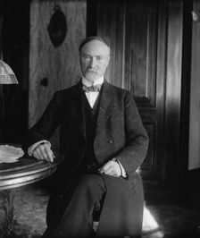 Chas. W. Fairbanks seated, 1910. Creator: Bain News Service