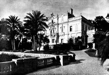 Château Thorenc, Cannes, where Mr. Gladstone is now staying as the guest of Lord Rendel, 1898. Creator: Numa Blanc