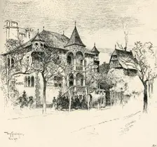 Chateau Tyrolen by Tony Grubhofer 1900. Creator: Tony Grubhofer