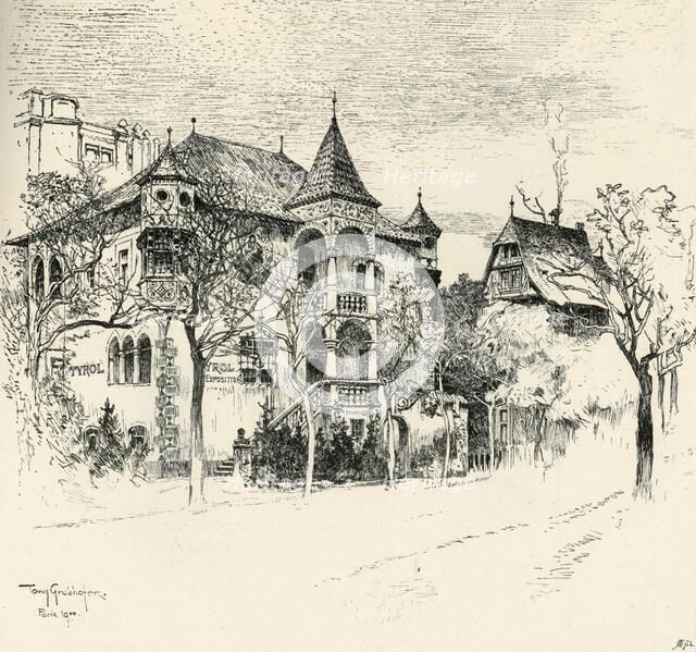 'Chateau Tyrolen by Tony Grubhofer', 1900. Creator: Tony Grubhofer.