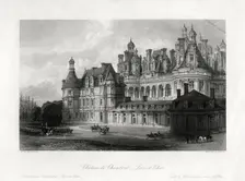 Chateau de Chambord, Loir-et-Cher France, 1875. Artist: James Tingle