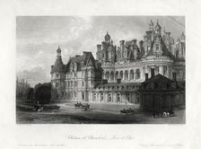 Chateau de Chambord, Loir-et-Cher France, 1875. Artist: James Tingle