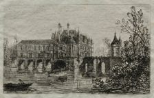 Château de Chenonceau. Creator: Maxime Lalanne (French, 1827-1886)