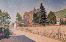 Château de Combolez, 1887. Creator: Paul Signac