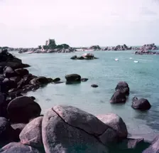 Château de Costaérès, Ploumanach, Brittany, France, c1955. Creator: Arthur Charles Kirby Ware