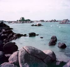 Château de Costaérès, Ploumanach, Brittany, France, c1955. Creator: Arthur Charles Kirby Ware