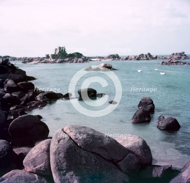 Château de Costaérès, Ploumanach, Brittany, France, c1955.  Creator: Arthur Charles Kirby Ware.