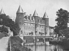 Chateau de Josselin, Seat of the Duc de Rohan c1913. Artist: Charles JS Makin