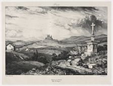 Château de Larderole, 1832. Creator: Eugène Isabey (French, 1803-1886)