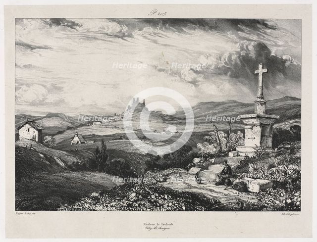 Château de Larderole, 1832. Creator: Eugène Isabey (French, 1803-1886).