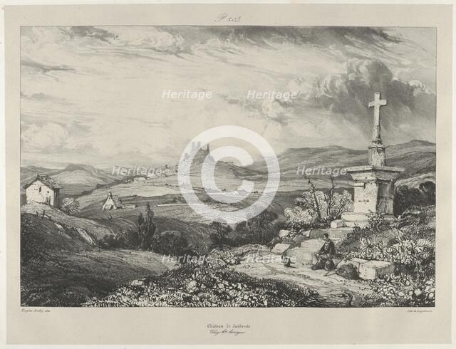 Château de Larderole, 1832. Creator: Godefroy Engelmann.