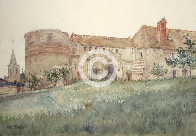 Chateau de l'Houblouniere, 1924. Creator: Cass Gilbert.