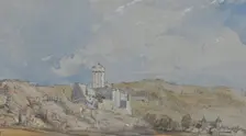 Château de Lourdes, July 11, 1836. Creator: William Callow