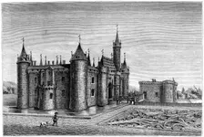 Chateau de Marcoussis, Paris, France, 17th century (1849)