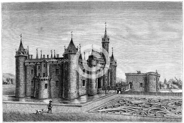 Chateau de Marcoussis, Paris, France, 17th century (1849). Artist: Unknown