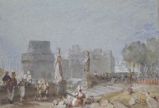 Chateau de Nantes, c1830. Artist: JMW Turner
