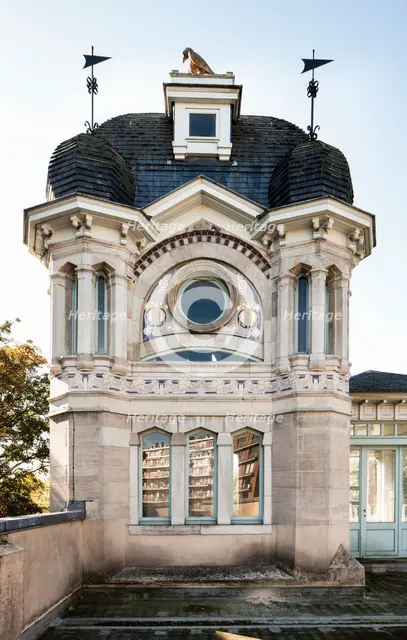 Chateau Delune, 86 Avenue Franklin Roosevelt, Brussels, Belgium, c2014-2017.  Artist: Alan John Ainsworth.