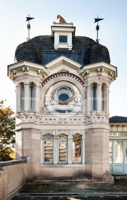 Chateau Delune, 86 Avenue Franklin Roosevelt, Brussels, Belgium, c2014-2017.  Artist: Alan John Ainsworth.