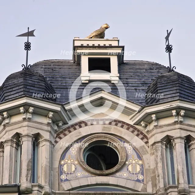 Chateau Delune, 86 Avenue Franklin Roosevelt, Brussels, Belgium, c2014-2017.  Artist: Alan John Ainsworth.