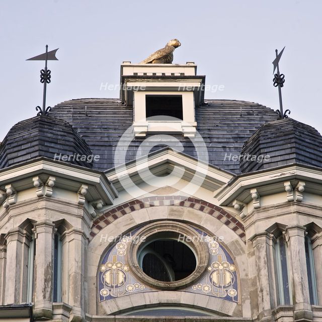 Chateau Delune, 86 Avenue Franklin Roosevelt, Brussels, Belgium, c2014-2017.  Artist: Alan John Ainsworth.