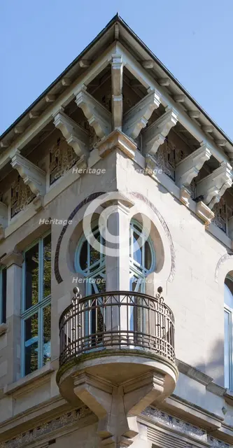 Chateau Delune, 86 Avenue Franklin Roosevelt, Brussels, Belgium, c2014-2017.  Artist: Alan John Ainsworth.