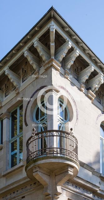 Chateau Delune, 86 Avenue Franklin Roosevelt, Brussels, Belgium, c2014-2017.  Artist: Alan John Ainsworth.