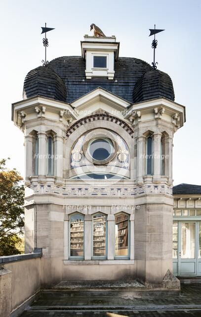 Chateau Delune, 86 Avenue Franklin Roosevelt, Brussels, Belgium, c2014-2017.  Artist: Alan John Ainsworth.