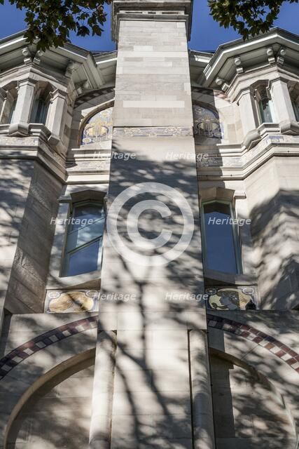 Chateau Delune, 86 Avenue Franklin Roosevelt, Brussels, Belgium, c2014-2017.  Artist: Alan John Ainsworth.