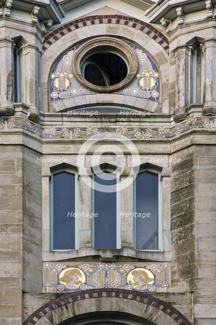 Chateau Delune, 86 Avenue Franklin Roosevelt, Brussels, Belgium, c2014-2017.  Artist: Alan John Ainsworth.