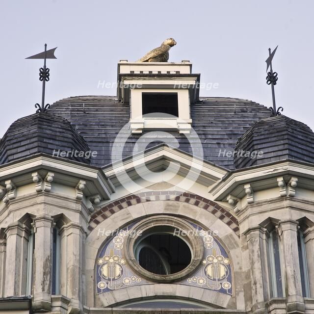 Chateau Delune, 86 Avenue Franklin Roosevelt, Brussels, Belgium, c2014-2017.  Artist: Alan John Ainsworth.