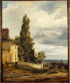 Chateau des Brouillards, rue de l'Abreuvoir and the Fontaine-du-But, in Montmartre, c1840. Creator: J Desvigne