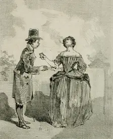 Château des fleurs, 1856. Creator: Félicien Rops