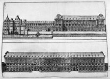 Chateau design, 1664. Artist: Georg Andreas Bockler