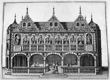 Chateau design, 1664. Artist: Georg Andreas Bockler