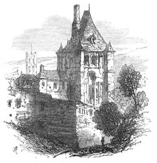 Chateau, Dieppe, 1871. Creator: S Read