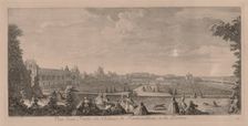 Chateau Fontainebleau and Gardens. Creator: Jacques Rigaud (French, 1681-1754)