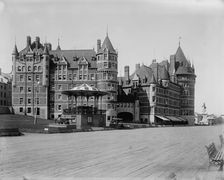 Chateau Frontenac, Quebec, between 1890 and 1901. Creator: Unknown