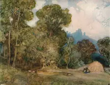 Chateau Gaillard, c1864-1906, (1906). Artist: Alfred Edward East