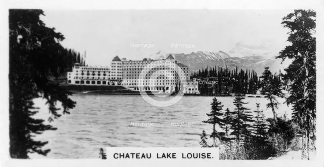Chateau Lake Louise, Alberta, Canada, c1920s. Artist: Unknown