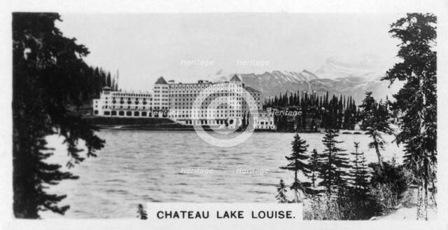 Chateau Lake Louise, Alberta, Canada, c1920s. Artist: Unknown