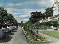 Chateau of Usse´, Rigny-Usse´, Indre-et-Loire, France, 1925. Creator: Frances Benjamin Johnston
