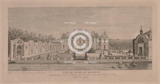 Chateau of Berny. Creator: Jacques Rigaud (French, 1681-1754).